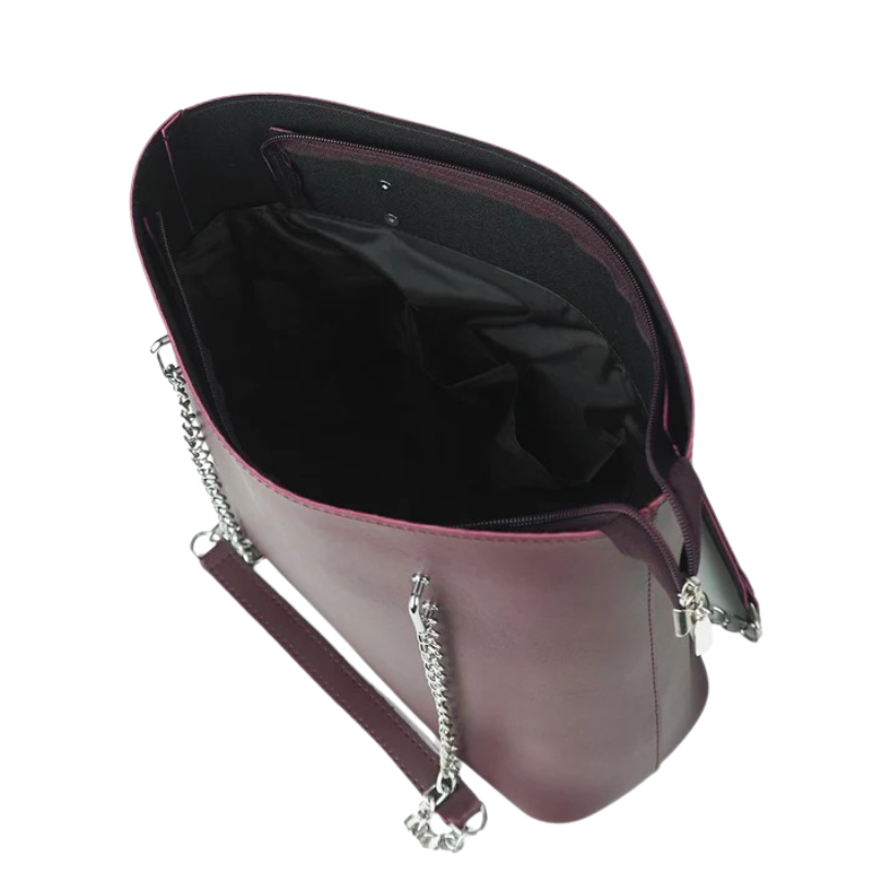 Verona Tote Bag maroon