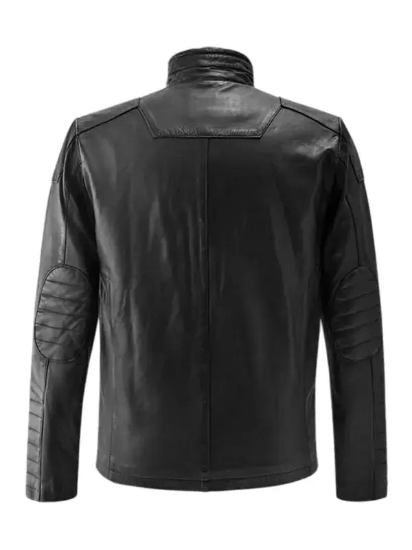 Cafe Racer Leather Jacket
